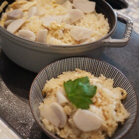 里芋の炊き込みご飯